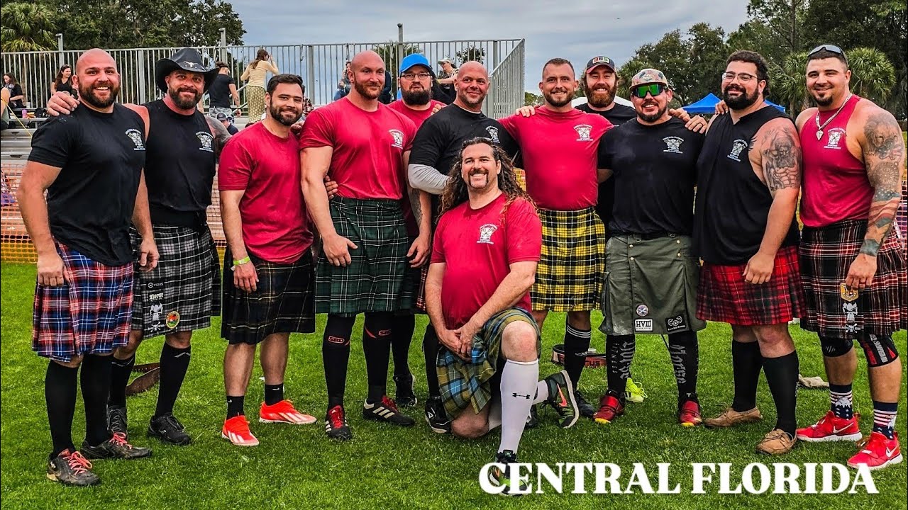 2025 CENTRAL FLORIDA SCOTTISH HIGHLAND GAMES; Good vs Evil YouTube