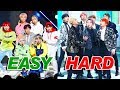 EASY to HARDEST BTS DANCES