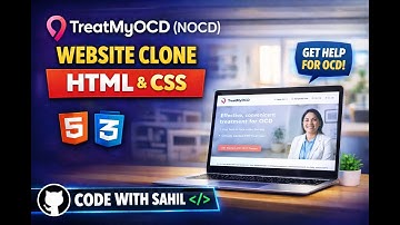 NOCD (TreatMyOCD) Website Clone | Frontend Project Using HTML & CSS