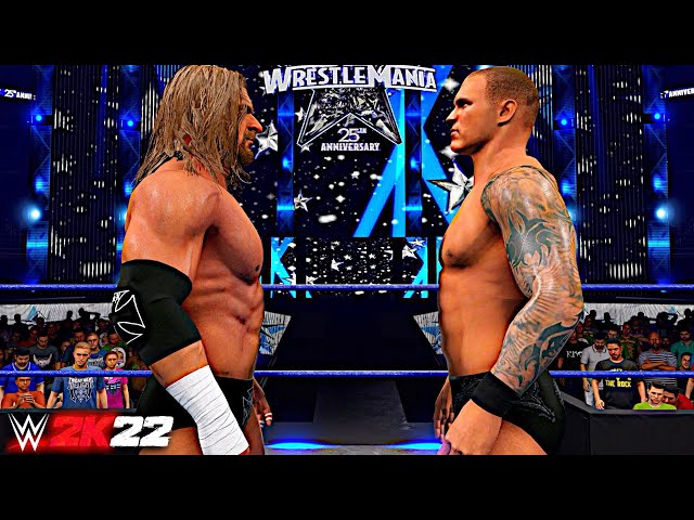 Triple H Vs Randy Orton Wrestlemania 25