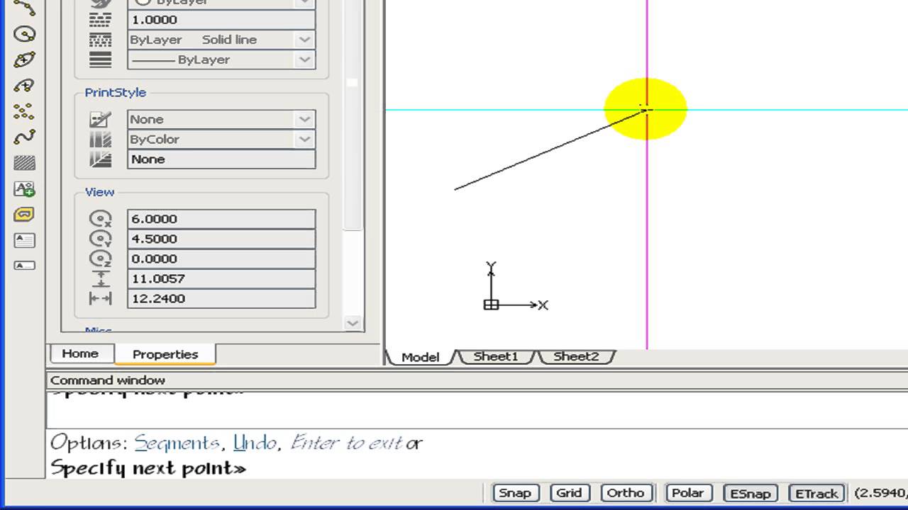 DraftSight Command Prompt YouTube