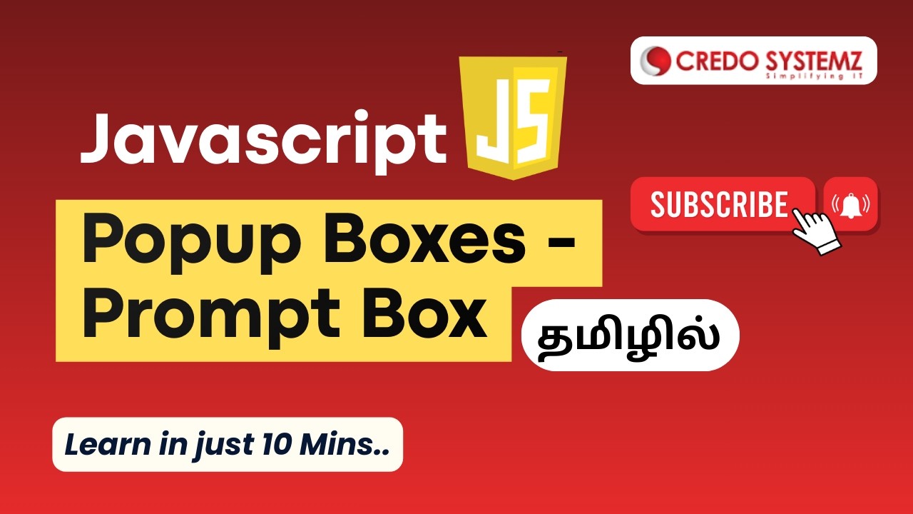JavaScript Tutorial for Beginners | Popup Boxes Prompt Box # ...