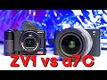 Sony a7C VS Sony ZV1. You might be surprised!