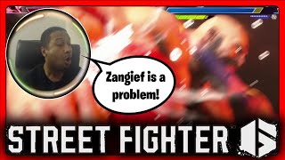 Perfect Legend reacts to a Street Fighter 6 Developer Match - Zangief vs. Marisa!