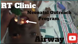 RT Clinic: Neonatal Emergency Training; Positive Pressure Ventilation and Intubation screenshot 4