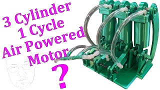 3 Cylinder Air Powered Motor by NINE POINT FIVE PROJECTS 181 views 1 year ago 22 minutes