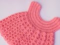 Crochet girl dress very easy