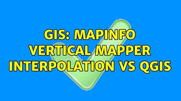 GIS: Mapinfo Vertical Mapper interpolation VS QGIS (2 Solutions!!)