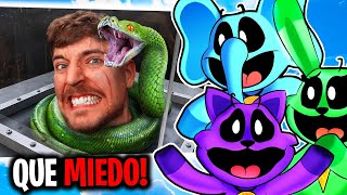 Enfrenta Tus Mayores Miedos Y Gana $800,000 | Smiling Critters REACCIONA a MrBeast Poppy Playtime 3