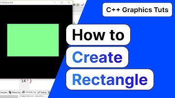 Draw Rectangle Using C++ | Graphics in C++