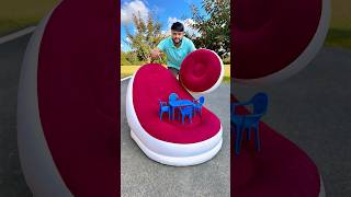 Mini Chair Table set Vs Floating Air Sofa with Footstool Unboxing🔥