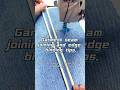 Garment seam joining and edge binding tips.