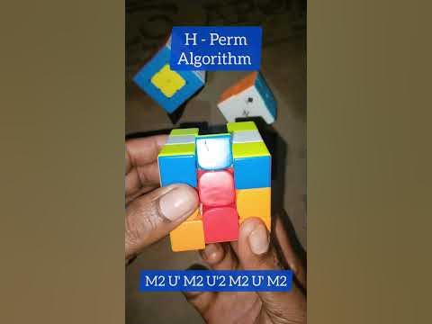 H Perm Algorithm #cubeshotsvideo - YouTube