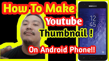 EASY!!! How to make Youtube Thumbnail Using Only your Android phone! |TAGALOG|