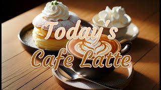 Jazz Lofi Cafe ☕️ A Blissful Moment: Fluffy Pancakes and Latte Art Cafe  Relaxing Jazz Bossa Nova