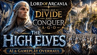 The Siege Battle For Ost-In-Edhil! 🏹 | Third Age: Divide and Conquer AGO - High Elves #03