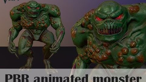 Bog Lord – Game-Ready 3D Monster Character for Unity | Vsify