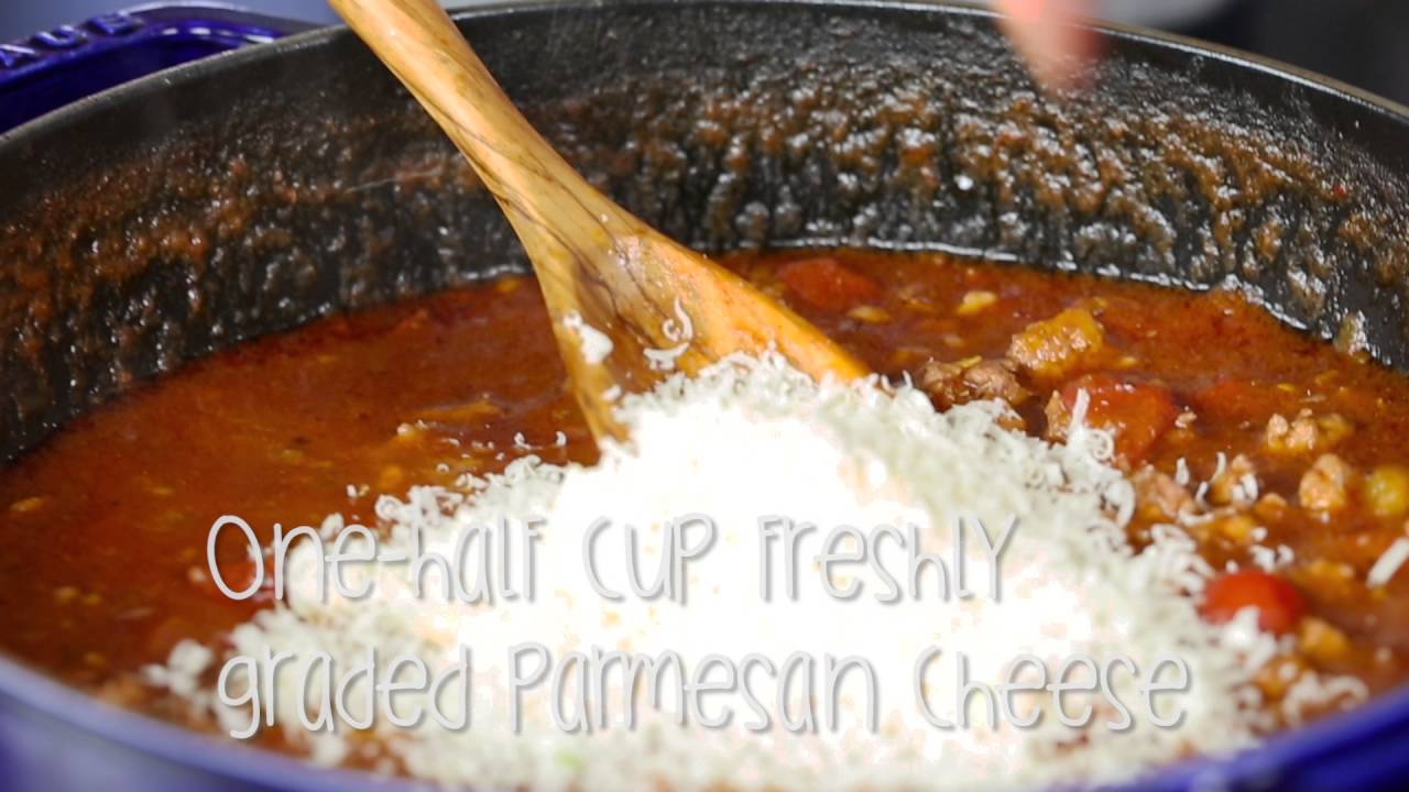 20 Minute Tomato Basil Chicken Parmesan Bolognese - YouTube