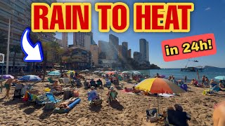 Benidorm went from RAIN to HEAT in 24h?! 😮🏖️