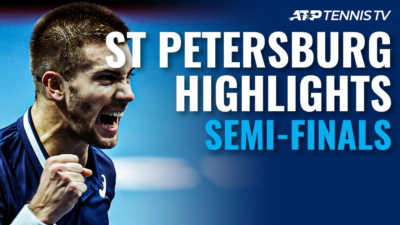 Rublev, Coric Fight Back To Reach Final! | St Petersburg 2020 Semi-Final Highlights