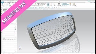 Hexagon Grill  Siemens NX 12 Training Part Design