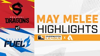 Shanghai Dragons VS Dallas Fuel - Overwatch League 2021 Highlights | May Melee Finals