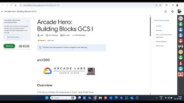 Arcade Hero: Bouwstenen GCS I || Laboplossing || Google Cloud Arcade 2025