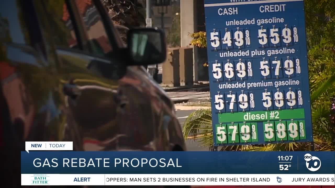 California Lawmakers Introduce 400 Gas Rebate Proposal YouTube