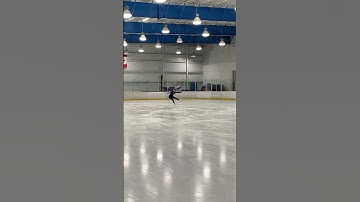 Double Lutz + Double Axel Combo!! #shorts