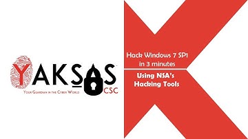 Hack Windows 7 SP1 in 3 mins: Using NSA Hacking Tools