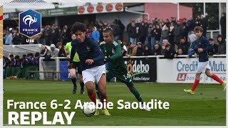 U16 : France  Arabie Saoudite (62) en replay