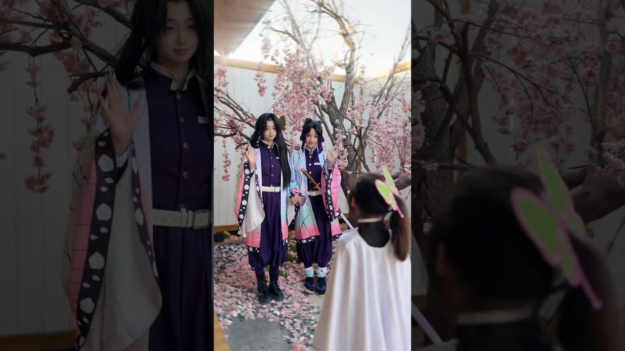 Kochou Sisters #anime #game #fyp #demonslayer #shinobu #cosplay #cosplayer #girl #cosplaygirl #girls