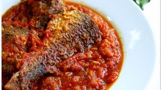 EASY FISH STEW RECIPE!