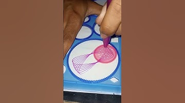 Spirograph #trending #art #ytshorts #drawing #diy #spirograph #satisfying #asmr #design