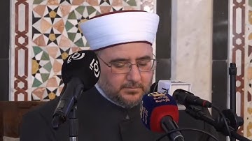 تلاوة الجمعة والاذان للشيخ عبدالله أبو غزاله