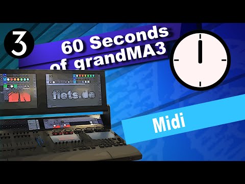 grandMA3 Midi