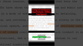 Trump's Crackdown on Gaza Protests: Chilling Free Speech