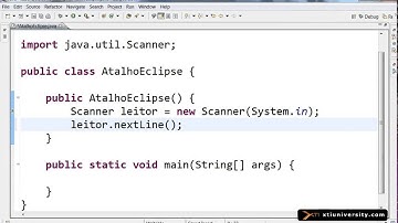 Curso de Java - JSE - 033 - IDE Eclipse, Atalhos