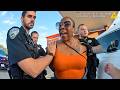 Couple's Terrible Attitude Leads to Chaotic Arrest at Gas Station