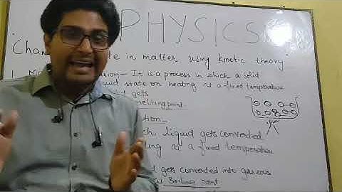 Class 8 physics - chapter 1 matter part 2