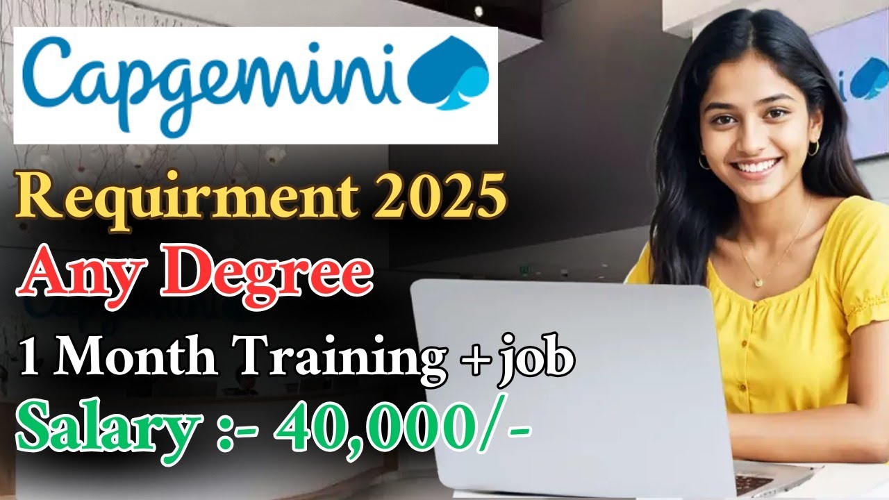 Capgemini Hiring For Freshers | Software Engineer | Apply Now - YouTube