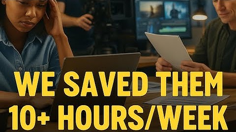 How We Saved a Film Company 10+ Hours Every Week (Custom Automation Case Study)