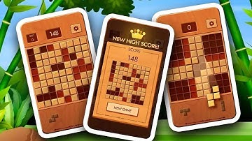 Woodoku _ Wood Block Puzzle Gameplay Part 1 ( android,iOS)