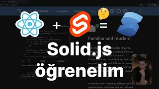 Solid.js öğrenelim