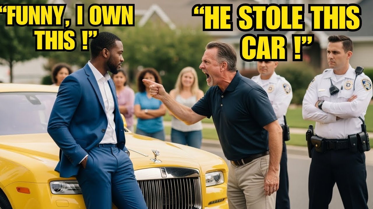 Соседи вызвали полицию на чернокожего мужчину, укравшего собственный Rolls Royce, и тут же пожале...