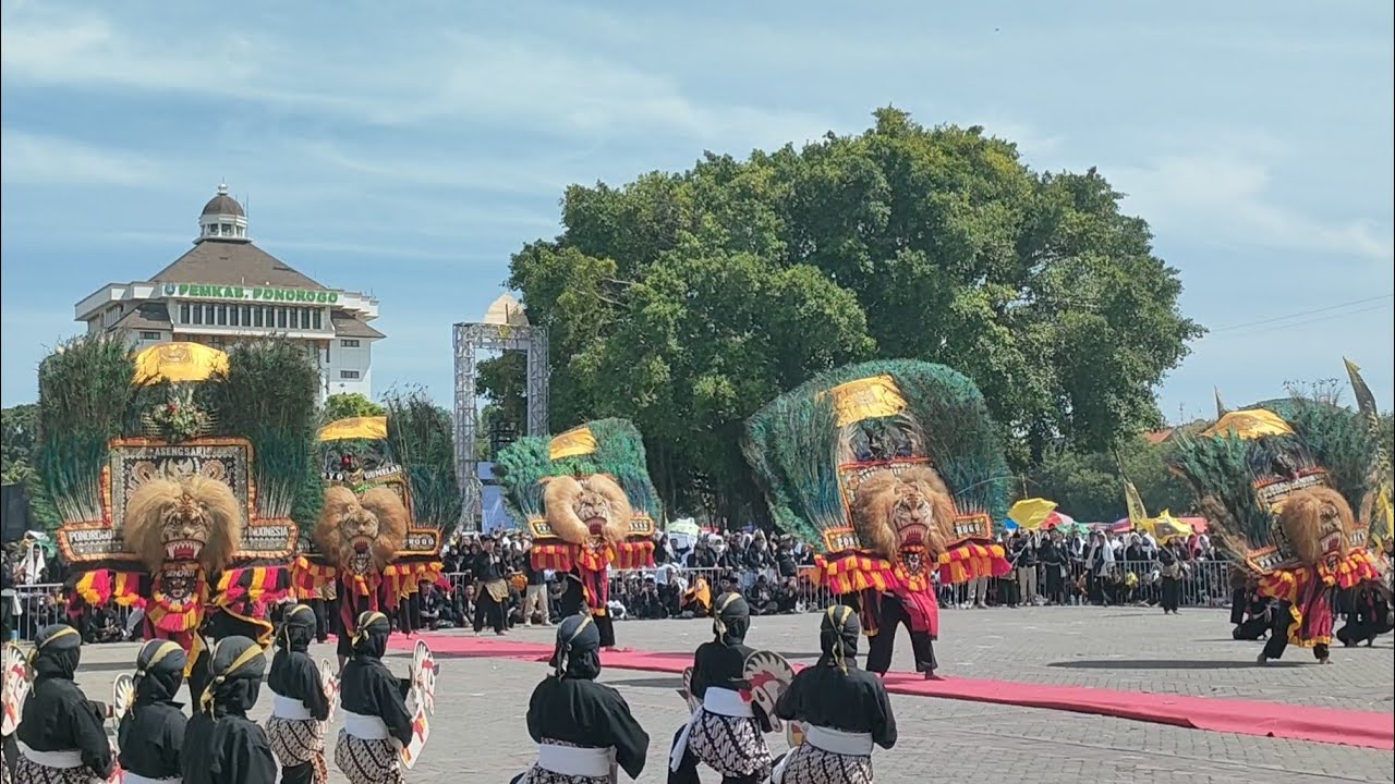 MERINDING❗REOG PONOROGO TERBESAR GEGERKAN PSHT BUMI REOG BERDZIKIR BRB 2025 LIVE ALUN ALUN PONOROGO