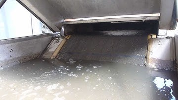 Salsnes finescreen for treatment of overflow water from combined sewer systems