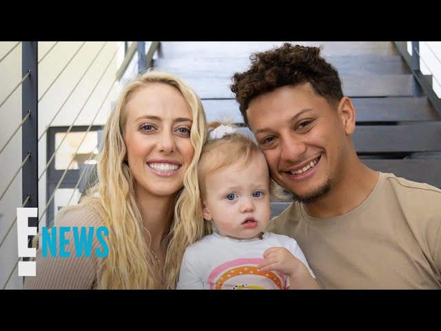 Patrick Mahomes Jumps into Pool After He & Brittany Matthews