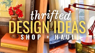 HOW-TO USE A THRIFT STORE TO DESIGN YOUR HOME 🏠 Affordable Decor & DIY Ideas!