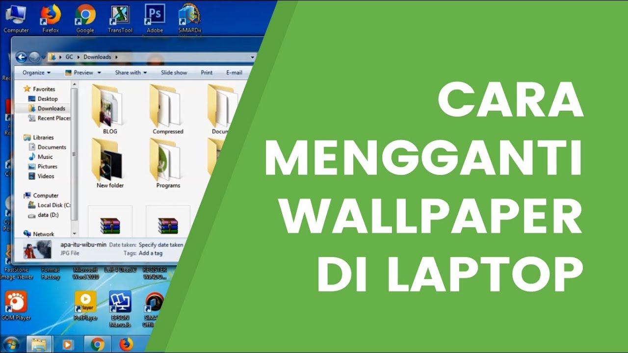 Cara Nak Menukar Wallpaper Di Dalam Komputer Site Youtube.com - Jaslene